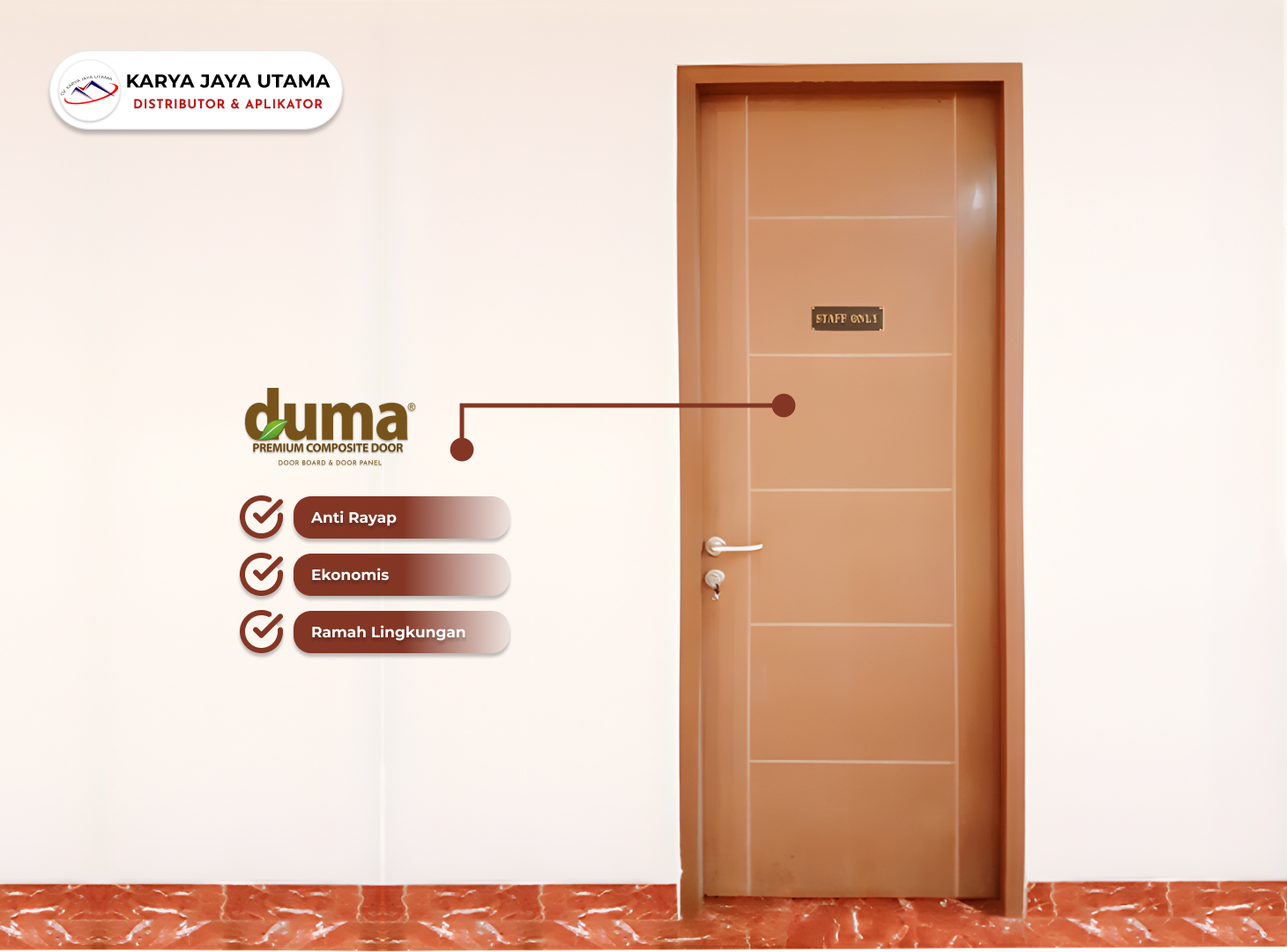 Pintu WPC Duma - Kirim Seluruh Indonesia